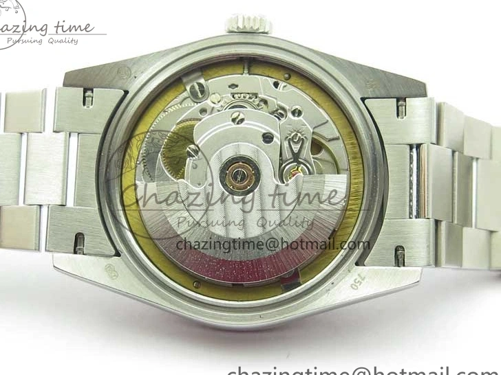 MiroTime 0521 Day-Date 36mm 128239 SS Crystal BP Best Edition Blue Crystal Marker Dial on SS President Bracelet A OdorResistant 2677